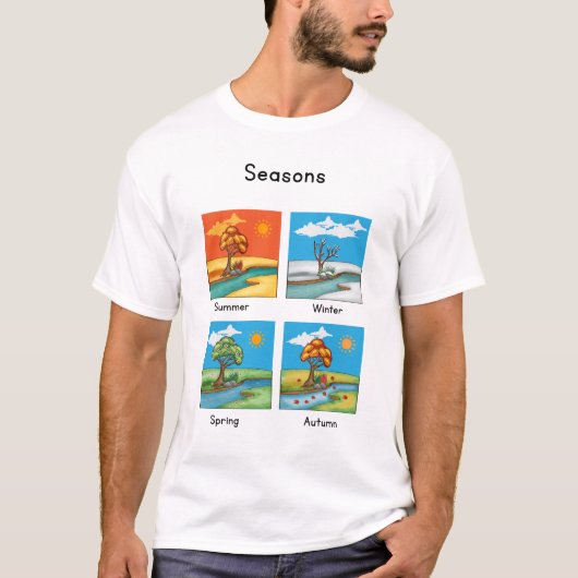 Weather seasons tシャツ (正面)