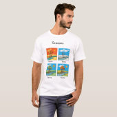 Weather seasons tシャツ (正面フル)