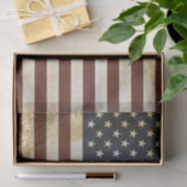 Weathered American Flag 薄葉紙 (ギフト)
