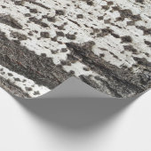 Weathered birch trunk ラッピングペーパー (角)