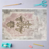 Weathered Bronze Demask Light Dusty Background 薄葉紙 (クラフト)