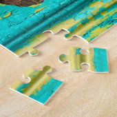 Weathered Grace | Malta Door Knocker ジグソーパズル (側面)