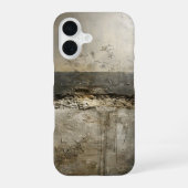 Weathered Neutral Layers iPhone 16ケース (裏面)