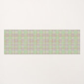 Weathered Neutral Sage Plaid ヨガマット (裏面(横))