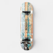 Weathered Wood Skate Deck スケートボード (正面)