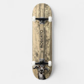 Weathered Wood Skate Deck スケートボード (正面)