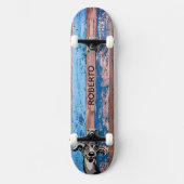 Weathered Wood Skate Deck スケートボード (正面)