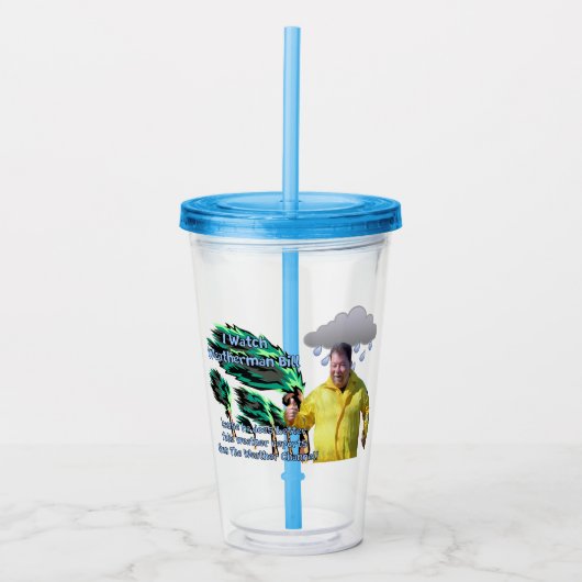Weatherman Bill アクリルタンブラー (正面)