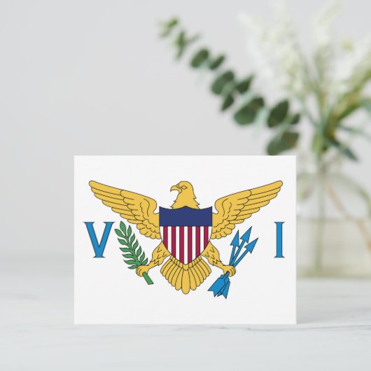 Weatherproof Personalized Garden Flag ポストカード (スタンド正面)