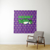 Weatherproof Personalized House Flag Resist frog タペストリー (インサイチュ(横))