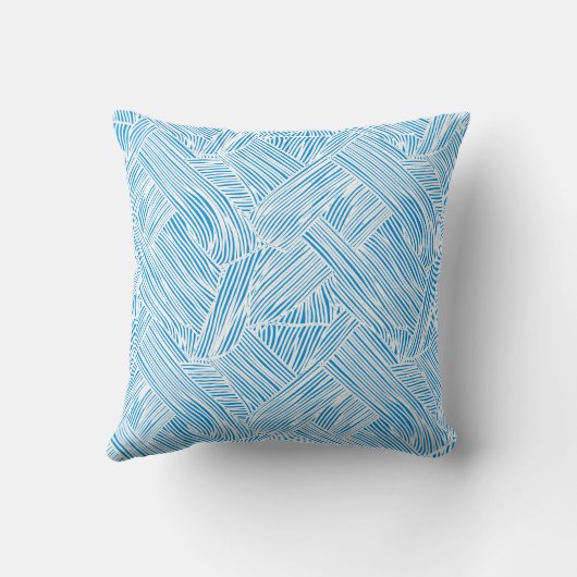 Weave Pattern Design Art クッション (裏面)