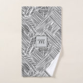 Weave Pattern Design Art  バスタオルセット (ハンドタオル)