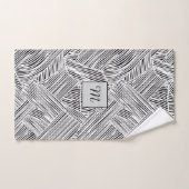 Weave Pattern Design Art  バスタオルセット (ハンドタオル)