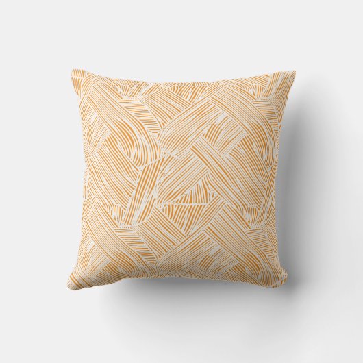 Weave Pattern Design Art Cushion クッション (裏面)
