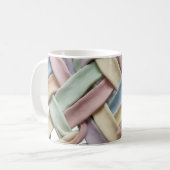 Weave pattern Mug コーヒーマグカップ (正面左)