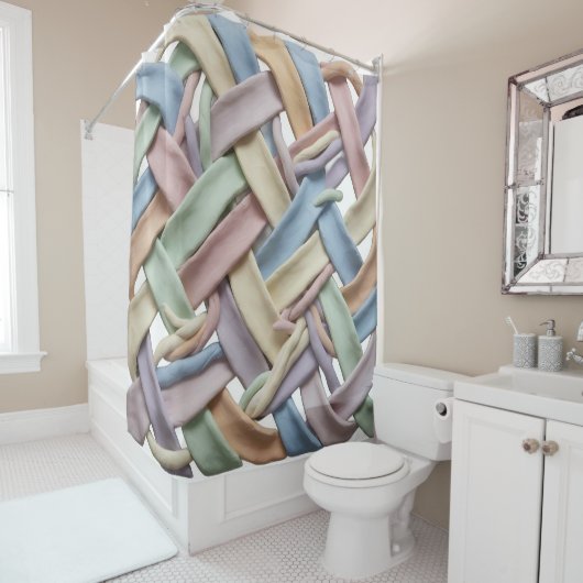 Weave pattern Shower Curtain シャワーカーテン (インサイチュ)