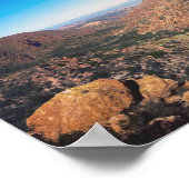 Weavers Needle - Arizona landscape | Poster ポスター (角)