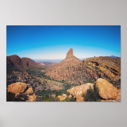 Weavers Needle - Arizona landscape | Poster ポスター (正面)