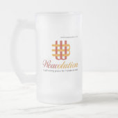 Weavolution フロストグラスビールジョッキ (左)