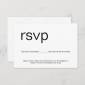 Webサイシンプルトの応答をイベント任意の予約座席 出欠カード (正面/裏面)