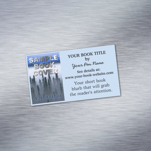 Webサイトでの作家プロモーションブックの表紙 マグネット名刺 (インサイチュ)