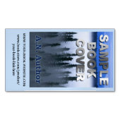 Webサイトでの作家プロモーションブックの表紙 マグネット名刺 (正面)