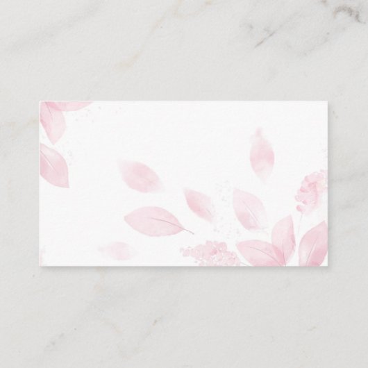 Webサイトのカー結婚ドにアクセス プレイスカード (裏面)