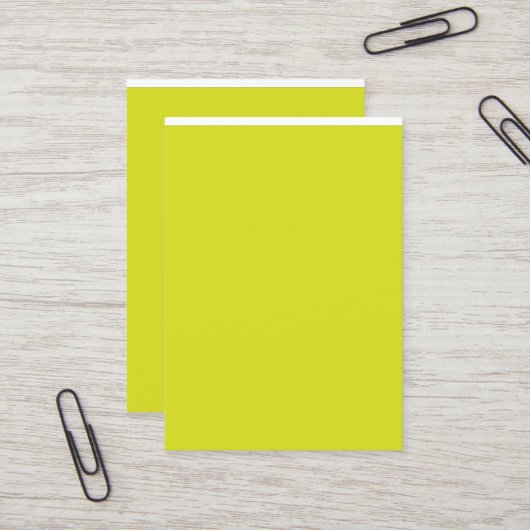 Webサイトのデザインを黄色の背景で強化 名刺 (正面/裏面インサイチュ)