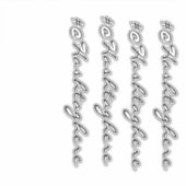 Webサイトのビジネス名ウィンドウスクリプトカーデカール シール (正面)