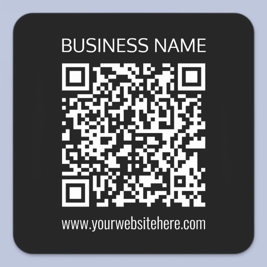 WebサイトのURLでQRコードを瞬時に作成 スクエアシール