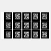 WebサイトのURLでQRコードを瞬時に作成 ラベル (シート)