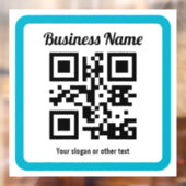 WebサイトのURLを追加してQRコードを瞬時に作成 ウィンドウサイン (シート2)