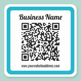 WebサイトのURLを追加してQRコードを瞬時に作成 スクエアシール