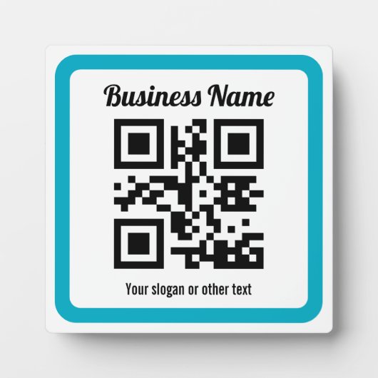 WebサイトのURLを追加してQRコードを瞬時に作成 フォトプラーク (正面)