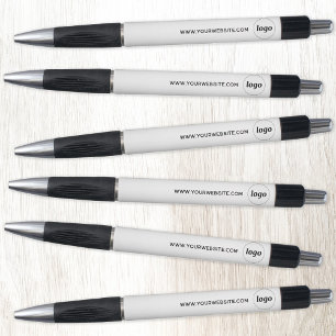 Webサイトシンプルプロモーション事業付きロゴ ボールペン