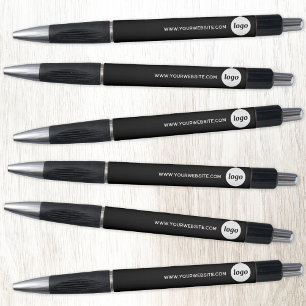 Webサイトシンプルプロモーション事業付きロゴ ボールペン