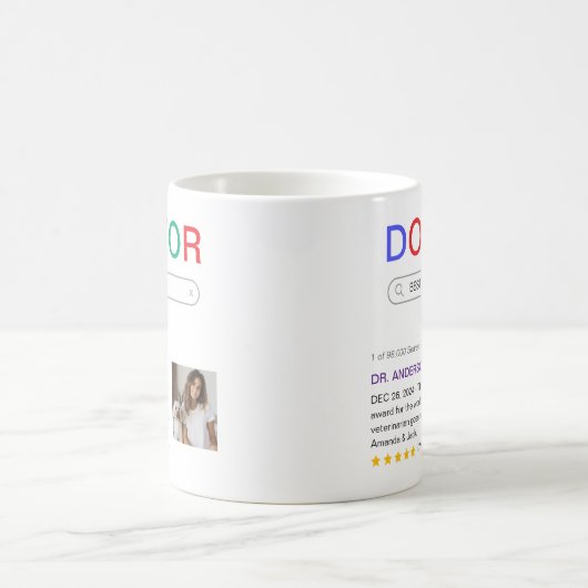 Webサイト検索結果最高のDoctor Ever コーヒーマグカップ (中央)