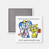 Webサイト磁石 マグネット (正面/裏面)