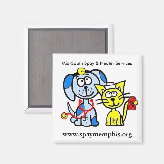 Webサイト磁石 マグネット (正面/裏面)