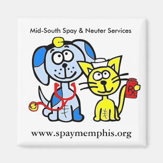 Webサイト磁石 マグネット (正面)