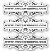 Webサイト シール (正面)