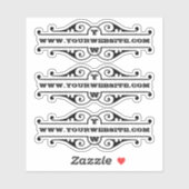 Webサイト シール (シート)