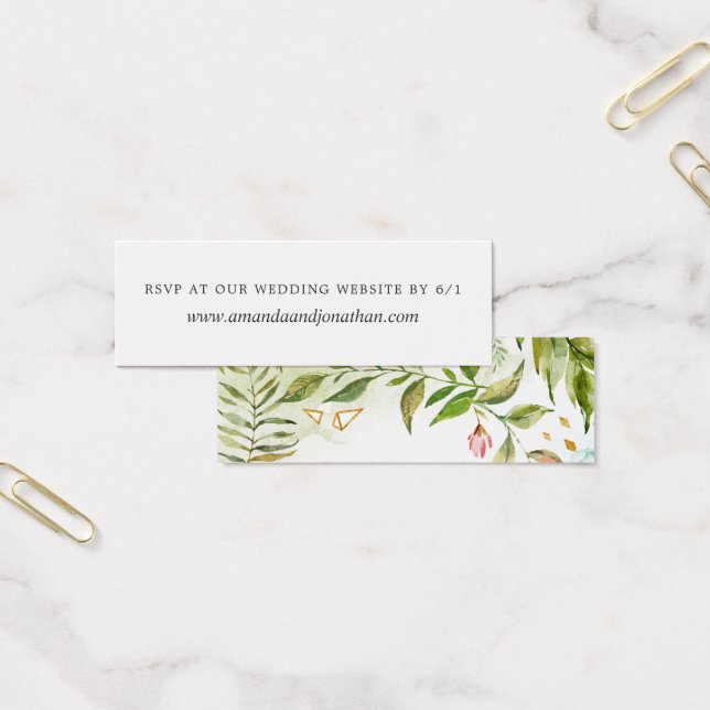 WebサイトRSVPで水彩緑化クリスタル応答 (オフィス)