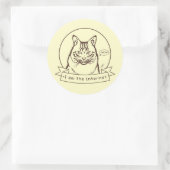 Webネコ ラウンドシール (バッグ)