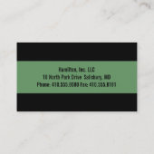 Web Design名刺 名刺 (裏面)