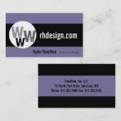 Web Design名刺 名刺 (正面/裏面)