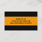 Web Design名刺 名刺 (裏面)