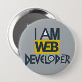 Web Design Roundの機能要素 缶バッジ (正面&裏面)