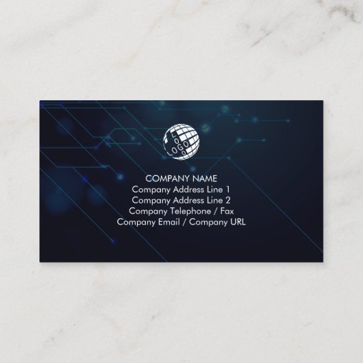 Web Designer Internet Circuits 名刺 (裏面)