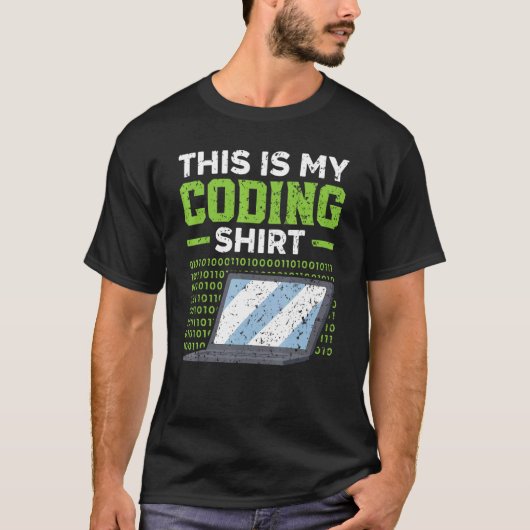 Web Developer IT Guy Computer Website Development  Tシャツ (正面)